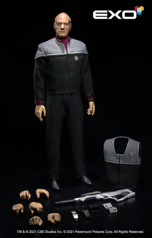 Star Trek - First Contact: Captain Jean-Luc Picard, 1/6 Figur von EXO-6