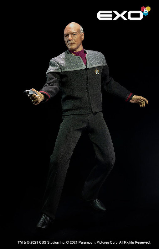 Star Trek - First Contact: Captain Jean-Luc Picard, 1/6 Figur von EXO-6