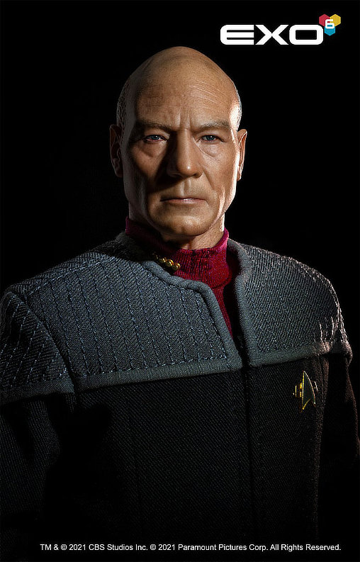 Star Trek - First Contact: Captain Jean-Luc Picard, 1/6 Figur von EXO-6