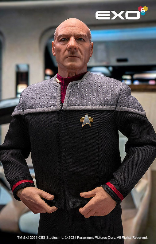 Star Trek - First Contact: Captain Jean-Luc Picard, 1/6 Figur von EXO-6