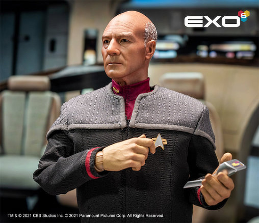 Star Trek - First Contact: Captain Jean-Luc Picard, 1/6 Figur von EXO-6