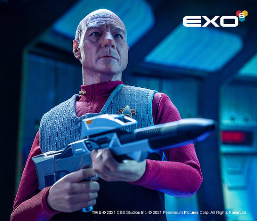 Star Trek - First Contact: Captain Jean-Luc Picard, 1/6 Figur von EXO-6