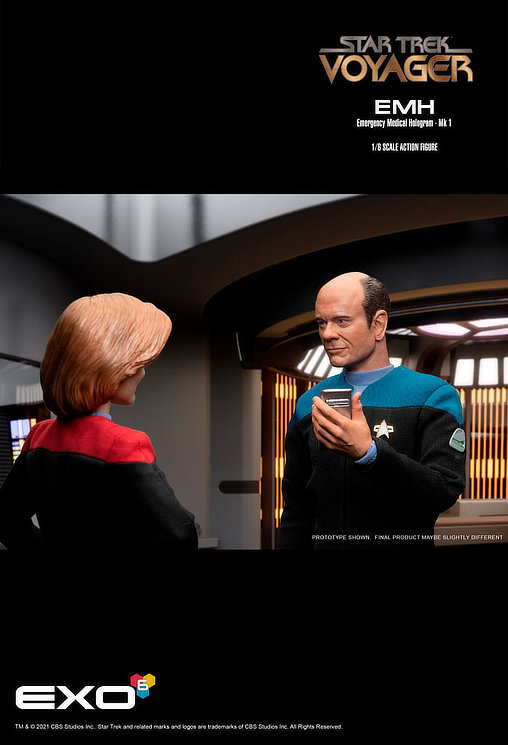 Star Trek - Voyager: The Doctor - Emergency Medical Hologram, 1/6 Figur von EXO-6