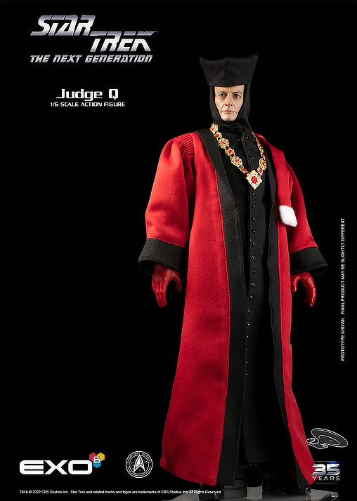 Star Trek - The Next Generation: Judge Q, 1/6 Figur von EXO-6
