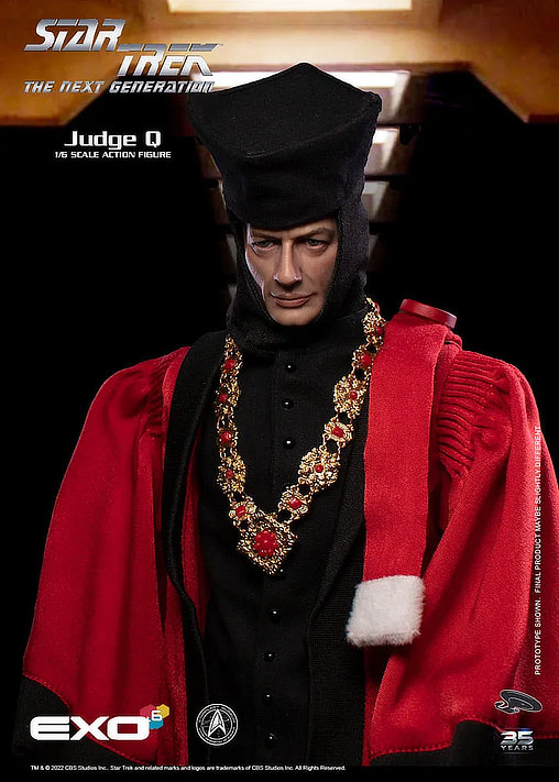 Star Trek - The Next Generation: Judge Q, 1/6 Figur von EXO-6