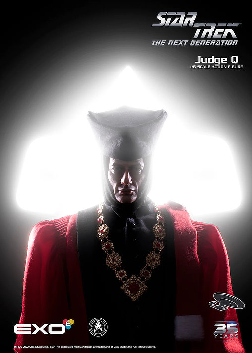 Star Trek - The Next Generation: Judge Q, 1/6 Figur von EXO-6