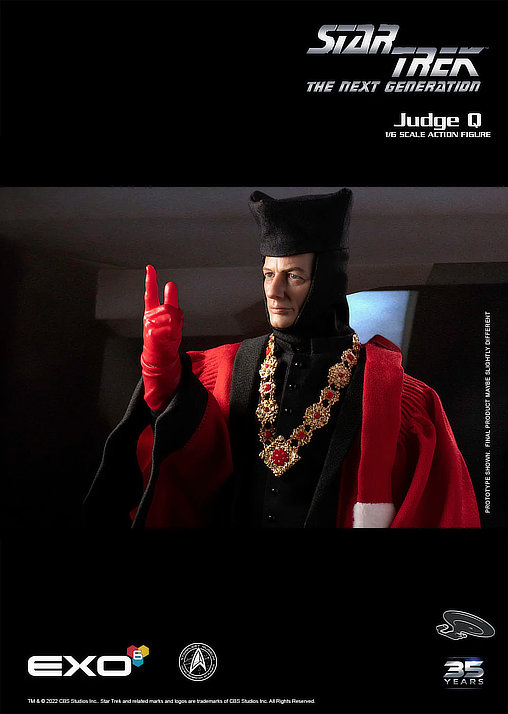 Star Trek - The Next Generation: Judge Q, 1/6 Figur von EXO-6