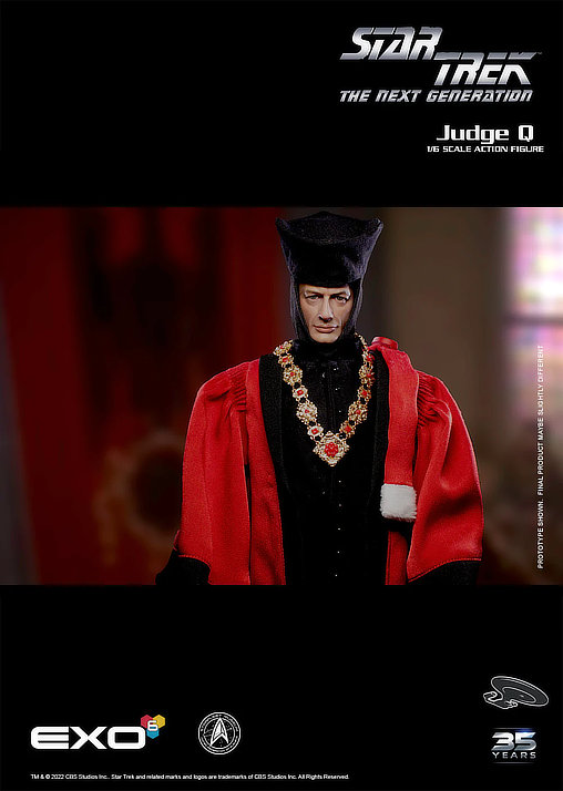 Star Trek - The Next Generation: Judge Q, 1/6 Figur von EXO-6