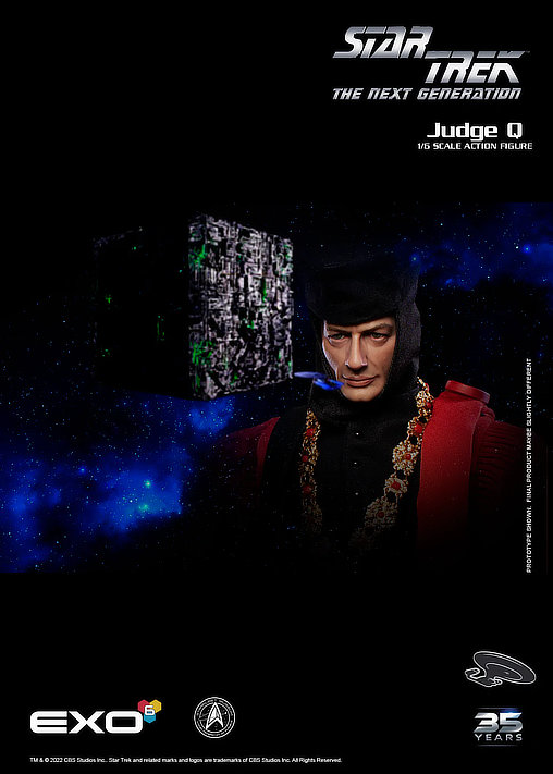 Star Trek - The Next Generation: Judge Q, 1/6 Figur von EXO-6