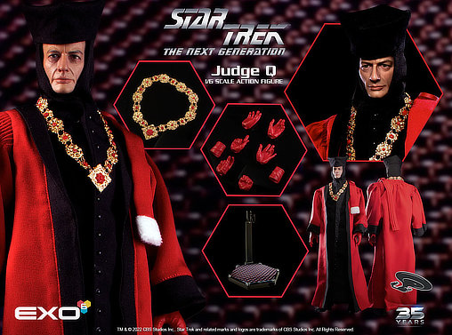 Star Trek - The Next Generation: Judge Q, 1/6 Figur von EXO-6