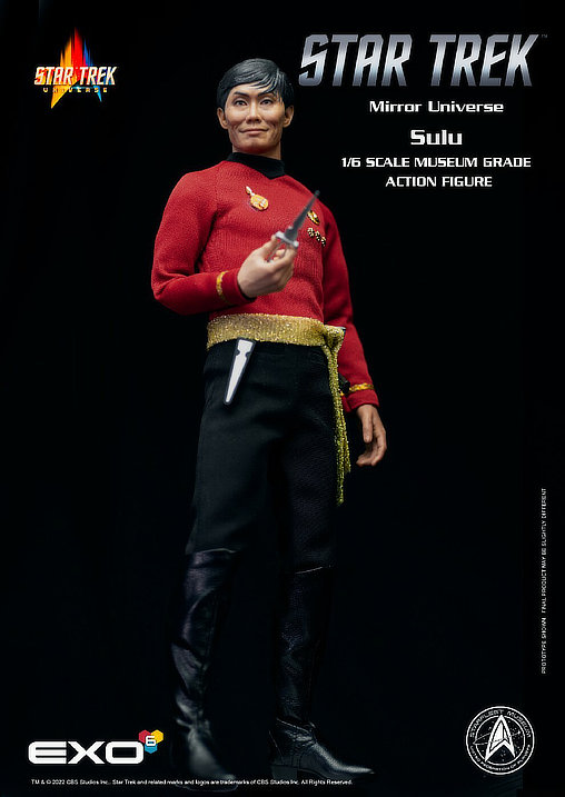 Star Trek: Hikaru Sulu - Mirror Universe, 1/6 Figur von EXO-6