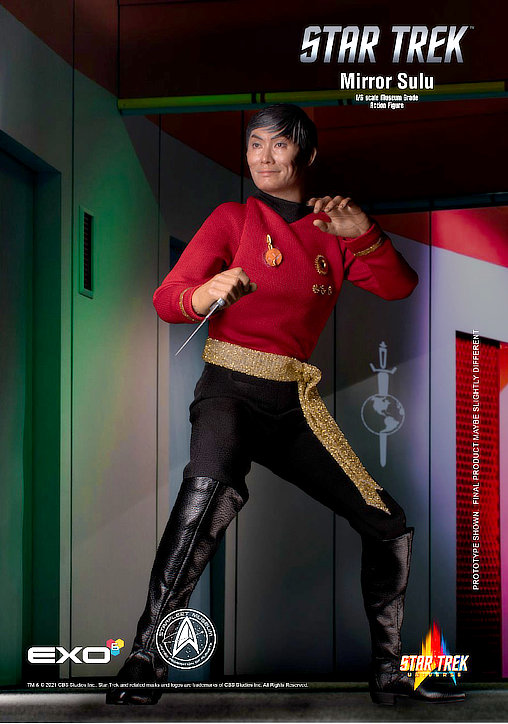 Star Trek: Hikaru Sulu - Mirror Universe, 1/6 Figur von EXO-6