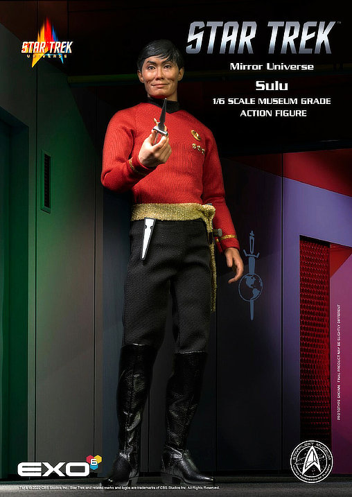 Star Trek: Hikaru Sulu - Mirror Universe, 1/6 Figur von EXO-6