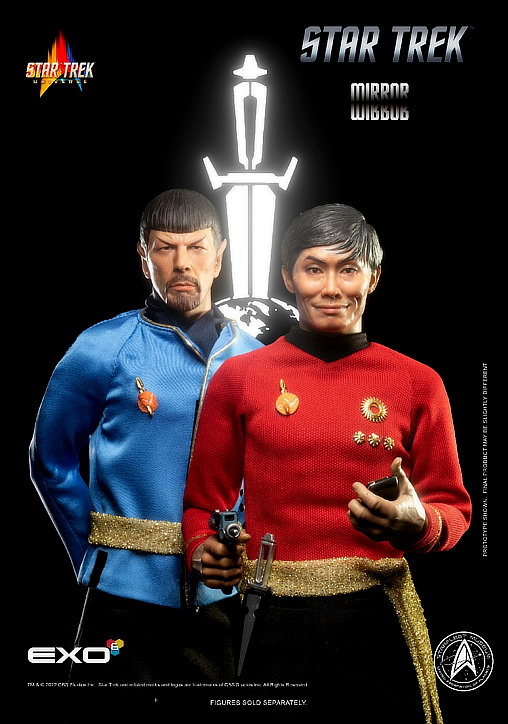 Star Trek: Hikaru Sulu - Mirror Universe, 1/6 Figur von EXO-6