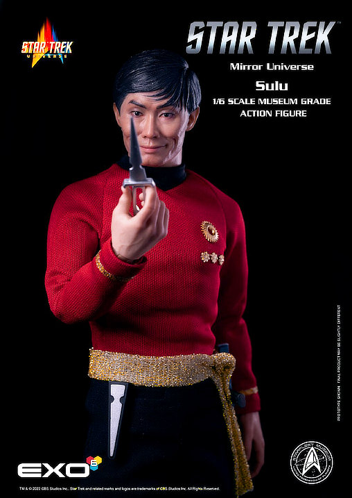 Star Trek: Hikaru Sulu - Mirror Universe, 1/6 Figur von EXO-6