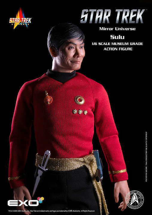 Star Trek: Hikaru Sulu - Mirror Universe, 1/6 Figur von EXO-6