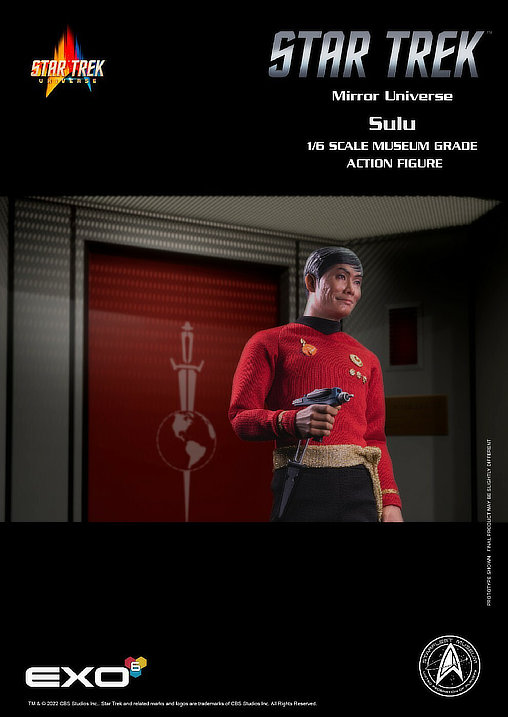 Star Trek: Hikaru Sulu - Mirror Universe, 1/6 Figur von EXO-6