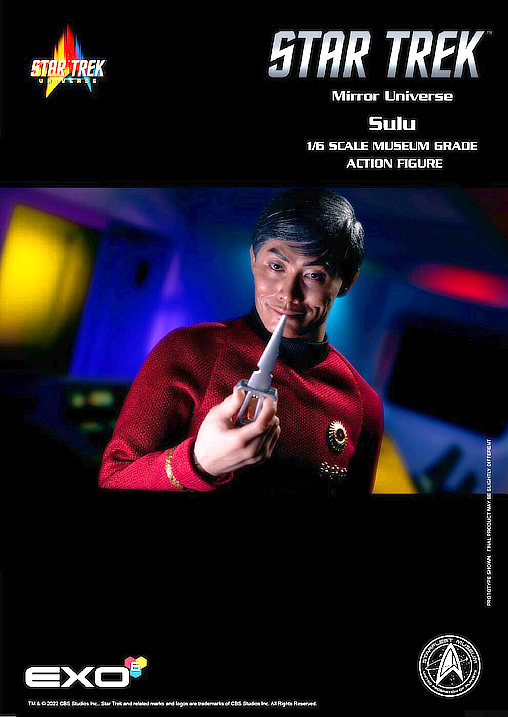 Star Trek: Hikaru Sulu - Mirror Universe, 1/6 Figur von EXO-6