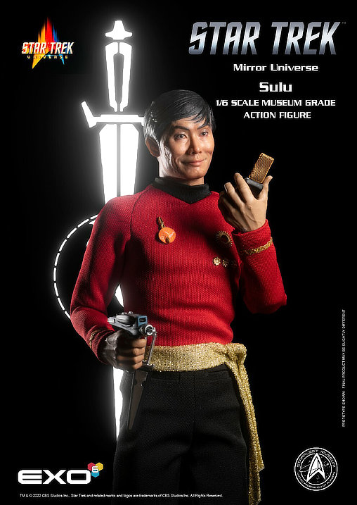 Star Trek: Hikaru Sulu - Mirror Universe, 1/6 Figur ... https://spaceart.de/produkte/st013-star-trek-sulu-mirror-universe-figur-exo-6-01-034-911098-656382508155-george-takei-spaceart.php