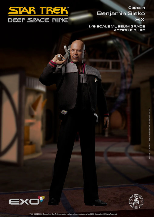 Star Trek - Deep Space Nine: Captain Benjamin Sisko, 1/6 Figur von EXO-6