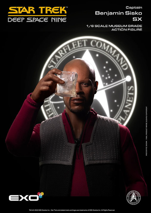 Star Trek - Deep Space Nine: Captain Benjamin Sisko, 1/6 Figur von EXO-6