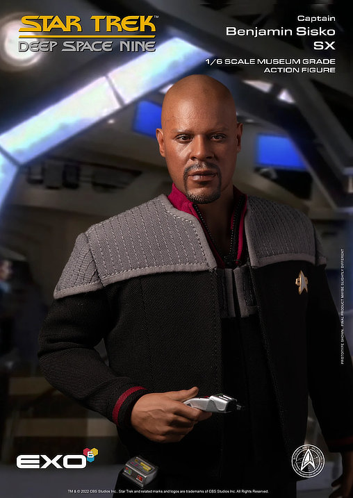 Star Trek - Deep Space Nine: Captain Benjamin Sisko, 1/6 Figur von EXO-6