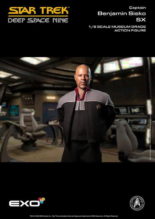 Star Trek - Deep Space Nine: Captain Benjamin Sisko, 1/6 Figur von EXO-6