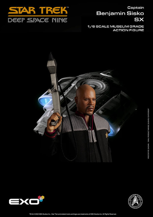 Star Trek - Deep Space Nine: Captain Benjamin Sisko, 1/6 Figur von EXO-6