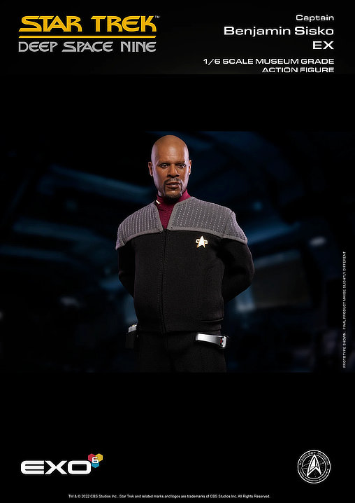 Star Trek - Deep Space Nine: Captain Benjamin Sisko - Essentials, 1/6 Figur von EXO-6