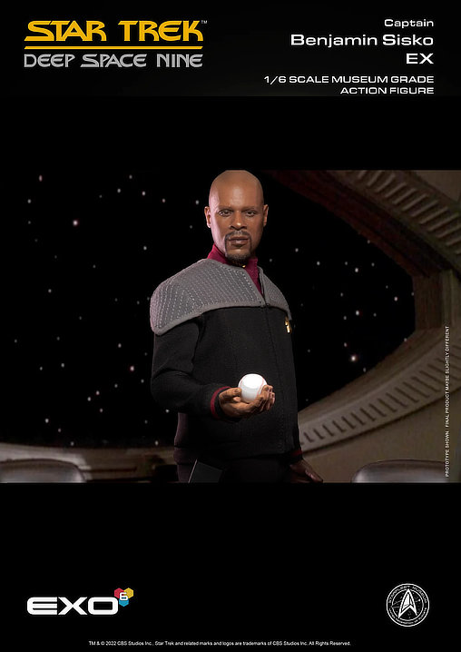 Star Trek - Deep Space Nine: Captain Benjamin Sisko - Essentials, 1/6 Figur von EXO-6