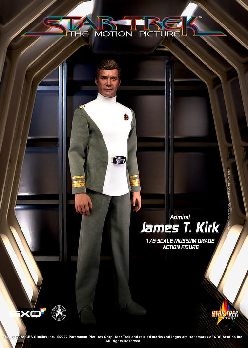 Star Trek - The Motion Picture: Admiral James T. Kirk, 1/6 Figur von EXO-6