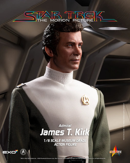Star Trek - The Motion Picture: Admiral James T. Kirk, 1/6 Figur von EXO-6