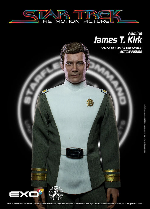 Star Trek - The Motion Picture: Admiral James T. Kirk, 1/6 Figur von EXO-6