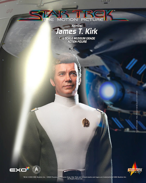 Star Trek - The Motion Picture: Admiral James T. Kirk, 1/6 Figur von EXO-6