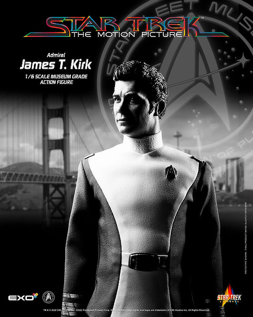 Star Trek - The Motion Picture: Admiral James T. Kirk, 1/6 Figur von EXO-6