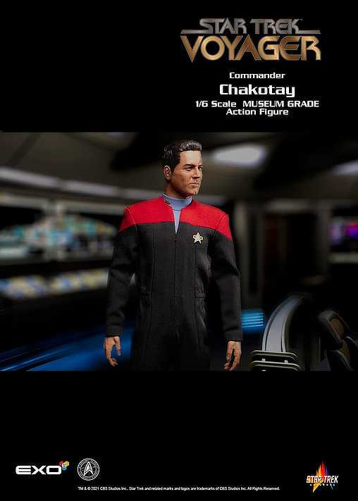 Star Trek - Voyager: Commander Chakotay, 1/6 Figur von EXO-6