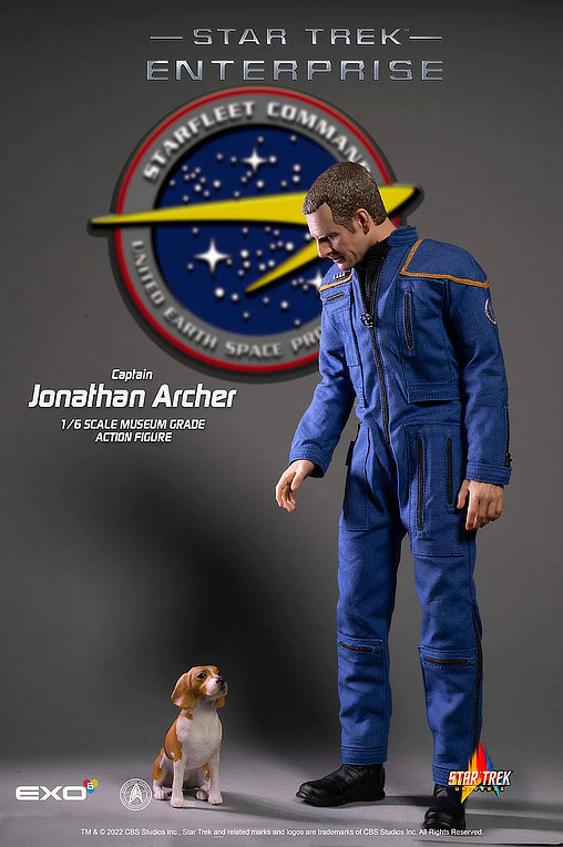 Star Trek - Enterprise: Captain Jonathan Archer, 1/6 Figur von EXO-6