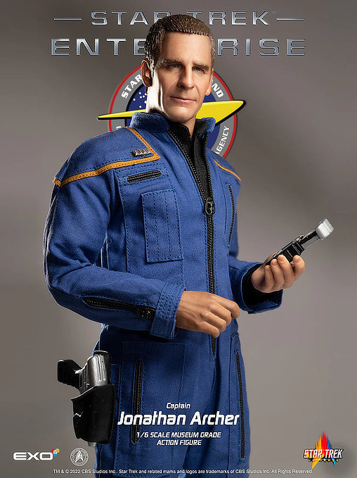Star Trek - Enterprise: Captain Jonathan Archer, 1/6 Figur von EXO-6