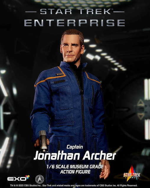 Star Trek - Enterprise: Captain Jonathan Archer, 1/6 Figur von EXO-6