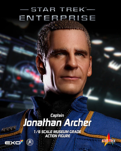 Star Trek - Enterprise: Captain Jonathan Archer, 1/6 Figur von EXO-6
