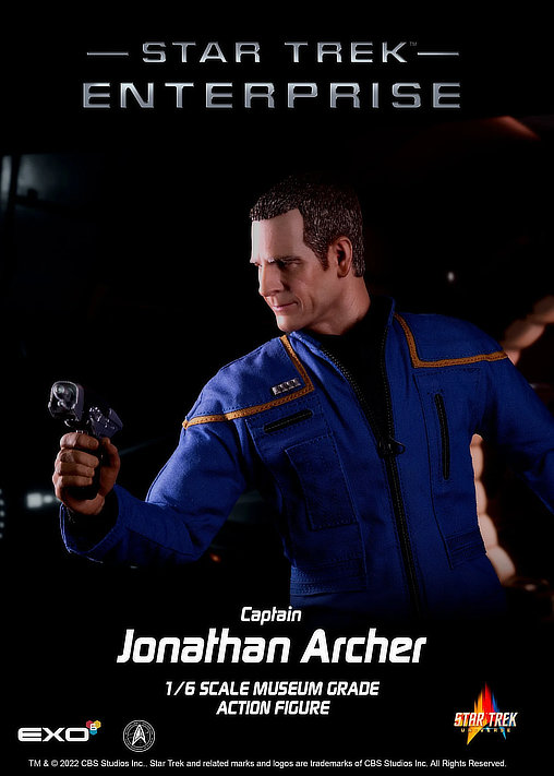 Star Trek - Enterprise: Captain Jonathan Archer, 1/6 Figur von EXO-6