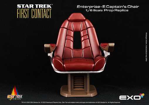 Star Trek - First Contact: Enterprise-E Captains Chair , Fertig-Modell von EXO-6
