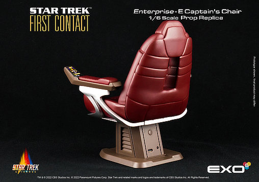 Star Trek - First Contact: Enterprise-E Captains Chair , Fertig-Modell von EXO-6
