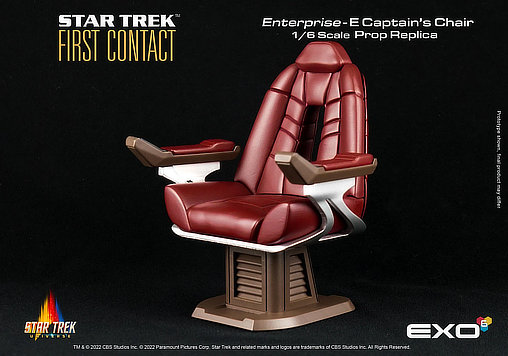 Star Trek - First Contact: Enterprise-E Captains Chair , Fertig-Modell von EXO-6