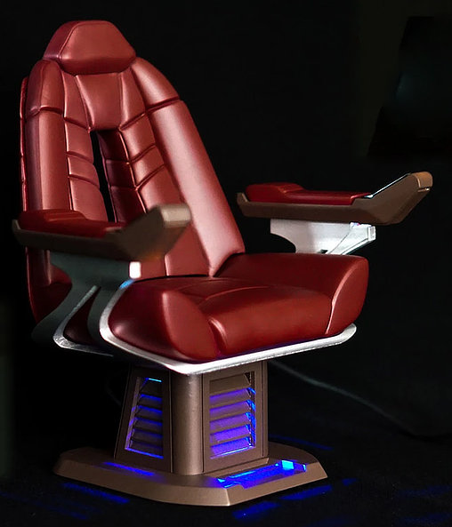 Star Trek - First Contact: Enterprise-E Captains Chair , Fertig-Modell von EXO-6