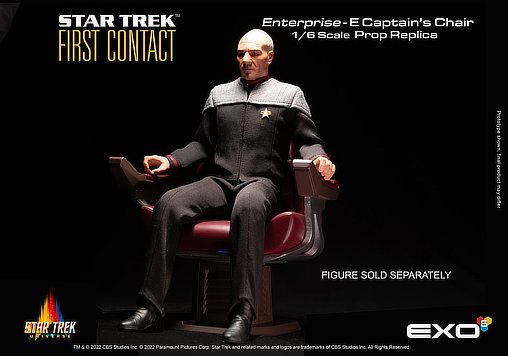 Star Trek - First Contact: Enterprise-E Captains Chair , Fertig-Modell von EXO-6