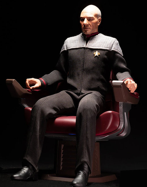 Star Trek - First Contact: Enterprise-E Captains Chair , Fertig-Modell von EXO-6