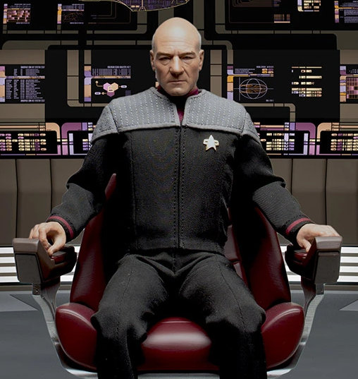Star Trek - First Contact: Enterprise-E Captains Chair , Fertig-Modell von EXO-6