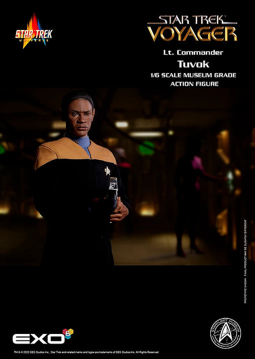 Star Trek - Voyager: Lt. Commander Tuvok, 1/6 Figur von EXO-6