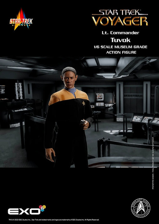 Star Trek - Voyager: Lt. Commander Tuvok, 1/6 Figur von EXO-6